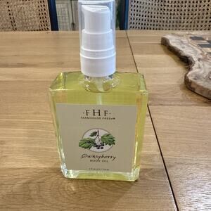 FHF Farmhouse Fresh Natural Botanical Body Oil Quinsyberry 4 Fl Oz